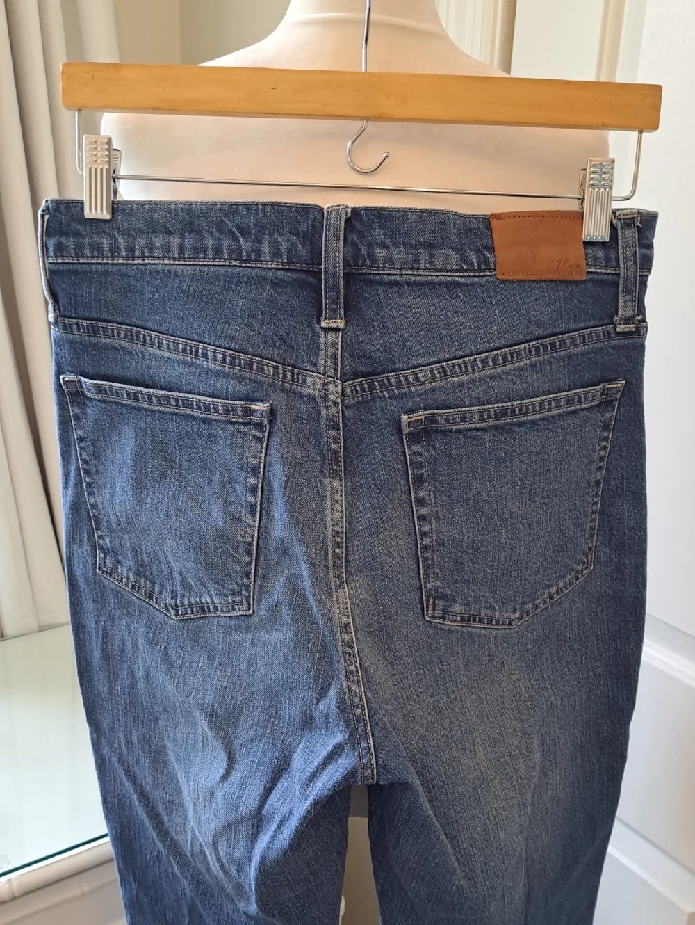 J.Crew‎ Womens Slim Boyfriend Medium Stretch Wash Ankle Jeans S-28